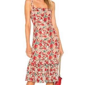Lovers + Friends Under The Stars Midi Dress NWT